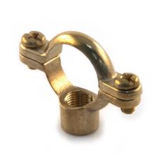 Munsen Ring Clip - 15mm Tapped 1/8" BSP Brass