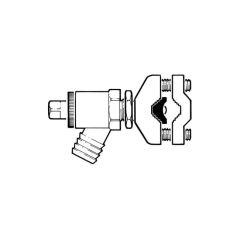 Self-cutting Drain Cock Type A - 15mm Brass