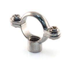 Chrome Plated Single Ring - 15mm Tapped M10