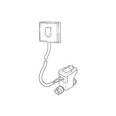 Surestop Remote Mains Water Stopcock Push-fit - 15mm