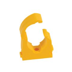 Talon Identification Pipe Clips 15mm, 20 Pack, Yellow