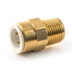 JG Speedfit Male Coupler - 15mm x 1/2" BSP TM Brass