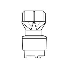 PolyFit Hand Tighten Tap Connector - 15mm x 1/2"