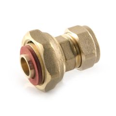 Compression Straight Tap Connector 15mm x 1/2" BSP PF