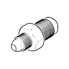 Male Reducing Oil Flare Union - 15mm x 10mm 