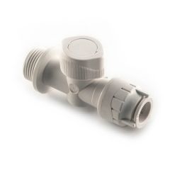 PolyFit Washing Machine Valve - 15mm x 3/4" BSP