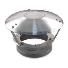 Schiedel B Vent Fabricated Aluminium Raincap - 150mm