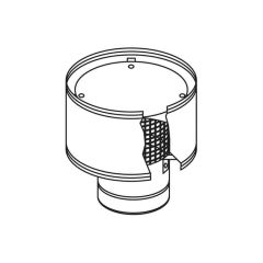 Schiedel B Vent Universal Terminal - 150mm