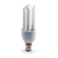 Maxilite Trio Bulb - 15W CFL 4U T3 BC