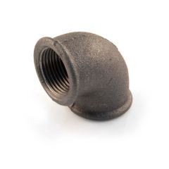 Iron Elbow 90° - 1" F Black