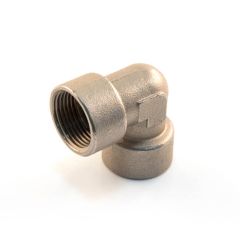 Brass Threaded Elbow - 1" BSP PF Nickel Plated