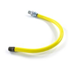 Radiant Heater Gas Hose - 1" x 600mm Yellow