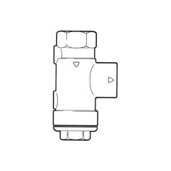 1" BSP TF Angled 'T' Type Filter