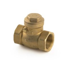 Water Swing Check Valve - Brass 1" BSP