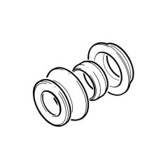 Irish Reducing Set - 1 x 1/2" Compression