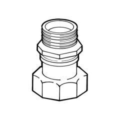 Gas Meter Union - 1" x 1"