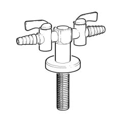 2 Way Bench Cock - 180° Valves