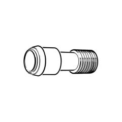 Adjustable Radiator Extension Piece to 20mm