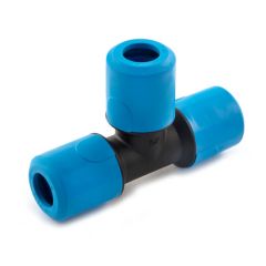 JG Speedfit Underground Equal Tee - 20mm Blue/Black