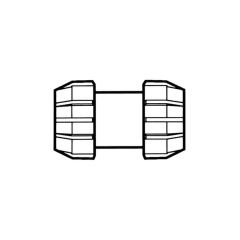 Polyfast Slip/Repair Coupling - 20mm MDPE
