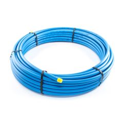 MDPE Blue Mains Water Pipe - 20mm x 100m