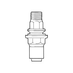 Meter Box Adaptor Draw-lock - 20mm x 3/4"