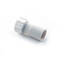 Solvent Weld Overflow Pipe Straight Adaptor - 21.5mm