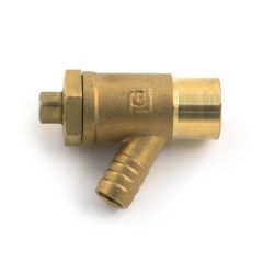 Drain Cock Type A - 22mm Brass