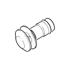 Solder Ring Pipe Cowl Fitting - 22mm