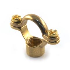 Munsen Ring Clip - 22mm Tapped 1/4" BSP Brass