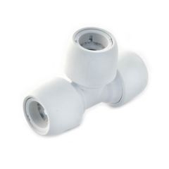 Hep2O® Equal Tee - 22mm White