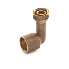 Solder Ring Bent Tap Connector - 22mm x 1/2"