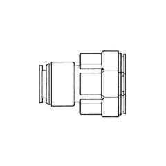 JG Speedfit Push-fit 4 Way Manifold - 22mm x 10mm