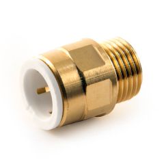 JG Speedfit Male Coupler - 22mm x 3/4" BSP TM Brass