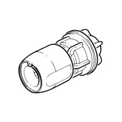 Hep2O® Tank Connector - 22mm x 3/4" White