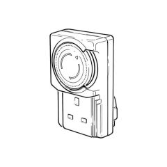 Plug-in Segment Timer - 24 Hour