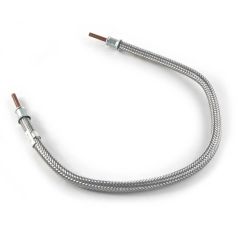 LPG High Pressure Galv. Braided Hose - 24" x 1/4"