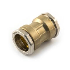 25 mm - Polyguard DZR Straight Coupling - Compression