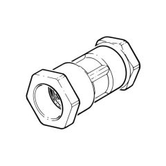 25 mm x 22 mm - Polyguard DZR to Copper Straight Coupling