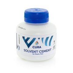 Solvent Cement with Brush CURA for PVCu, MuPVC and ABS