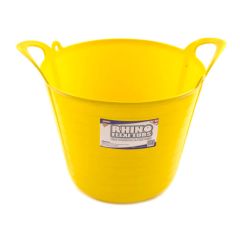 Rhino Flexi Tub Yellow 26 Litre 