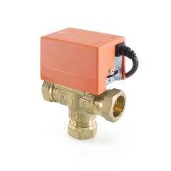 Solar Diverter Valve - 28mm - 3 Port