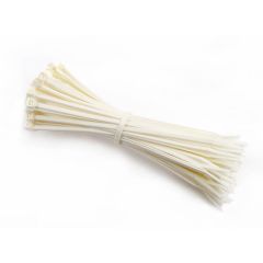 280 mm x 4.8 mm - White - Pack Of 100 - Cable Ties