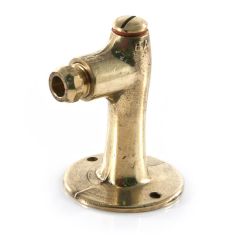 Pedestal Restrictor Elbow - 2" x 8mm x 1/4" Brass