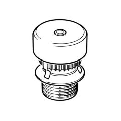 Flame Arrestor Trap End of Line Purging - 3/4" BSP M