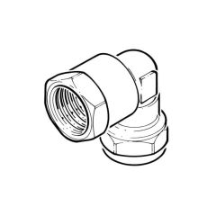 Irish Compression Elbow connector 3/4 x 3/4" BSP PF