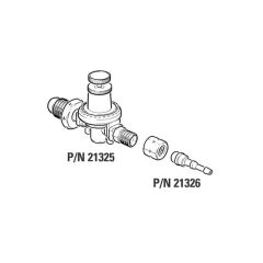 LH Nut & Stem - 3/8" for P/N 21325