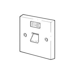 Control Switch - 45A, 1 Gang, 1 Way with Neon