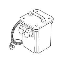 110v 3 KVA - Twin Socket Site Transformer