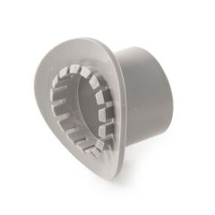 Water Waste Big Boss Pipe Adaptor - 32mm/ 1.1/4" Grey